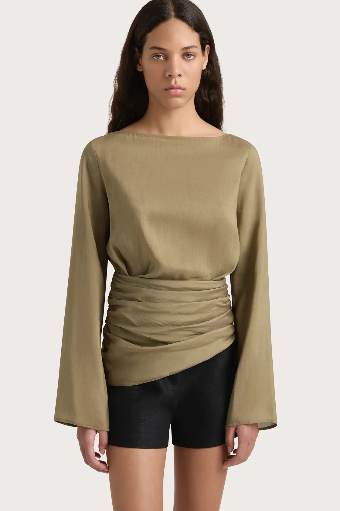 Tops^Faithfull The Brand Adelia Top Khaki