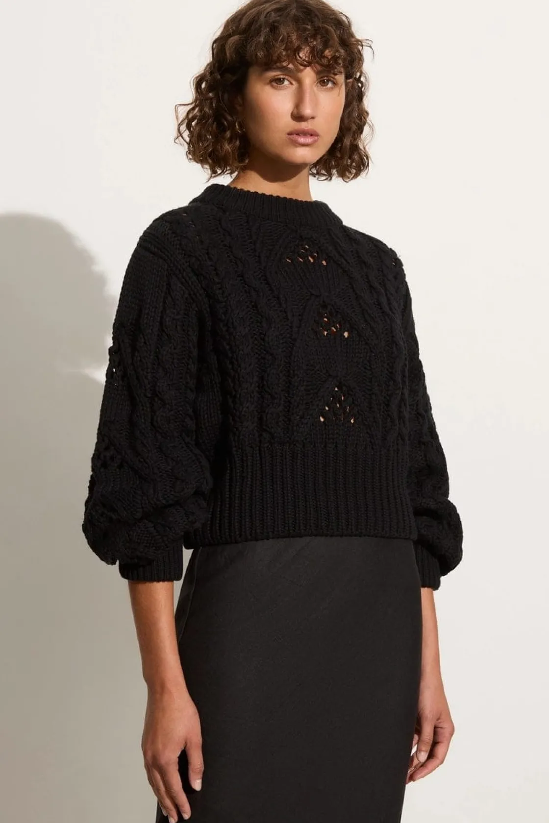 Knitwear^Faithfull The Brand Alanna Knit Jumper - Final Sale Black