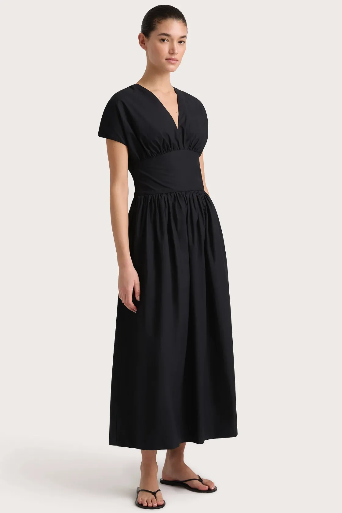 Dresses^Faithfull The Brand Auve Midi Dress Black