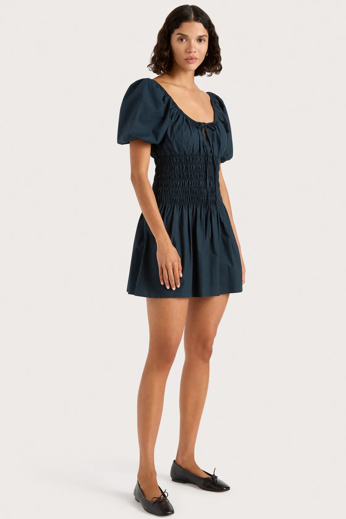 Dresses^Faithfull The Brand Beatrice Mini Dress Navy