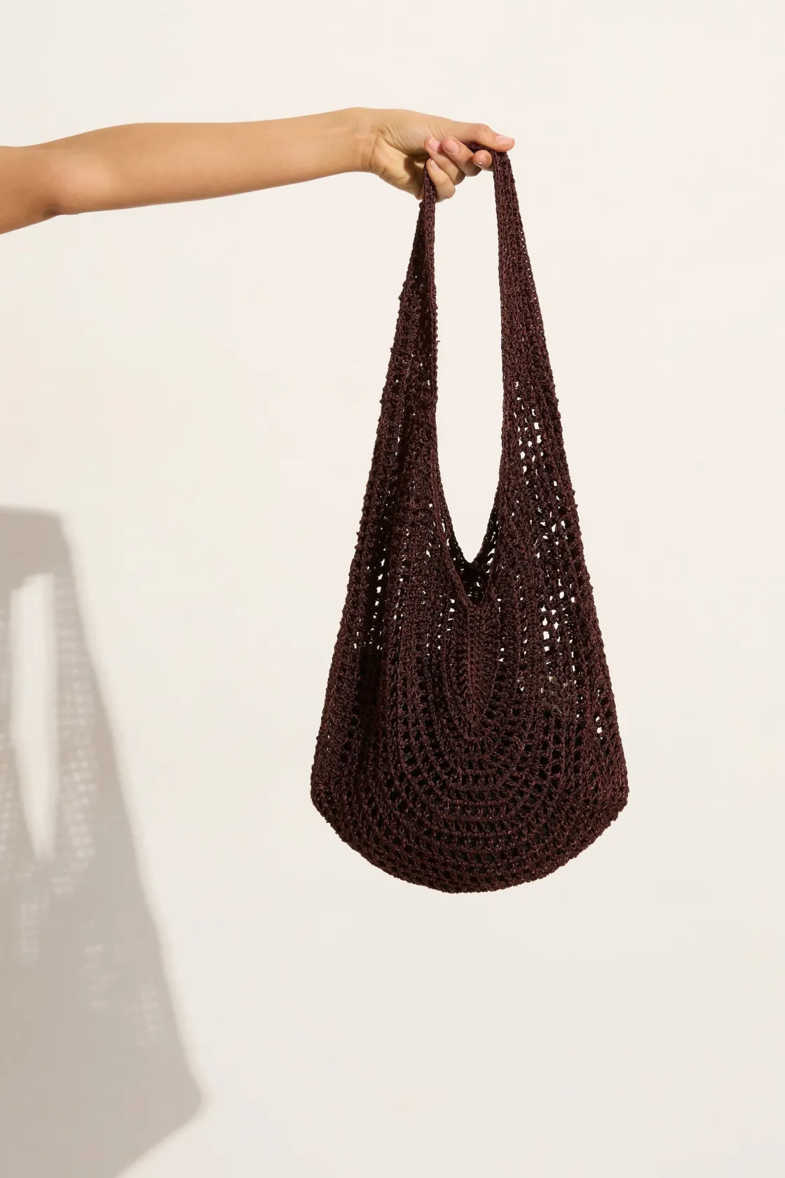 Accessories^Faithfull The Brand Casali Crochet Bag Cioccolato