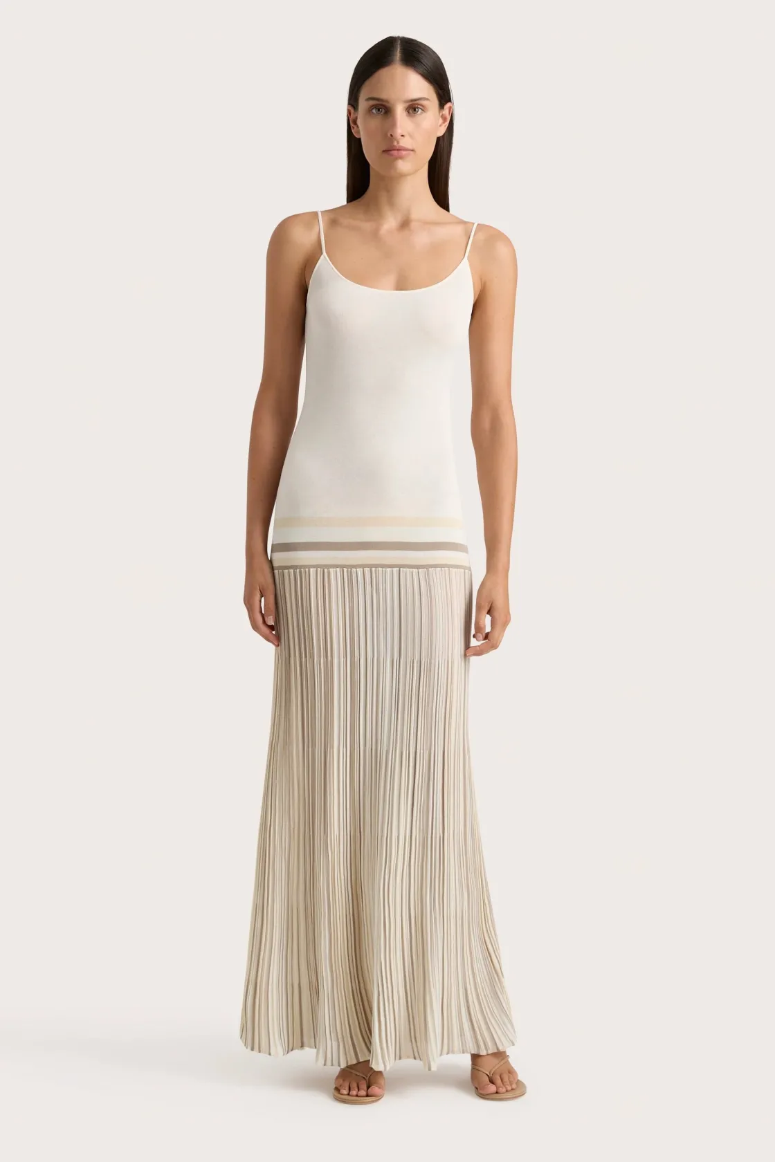 Knitwear^Faithfull The Brand Citara Maxi Dress White