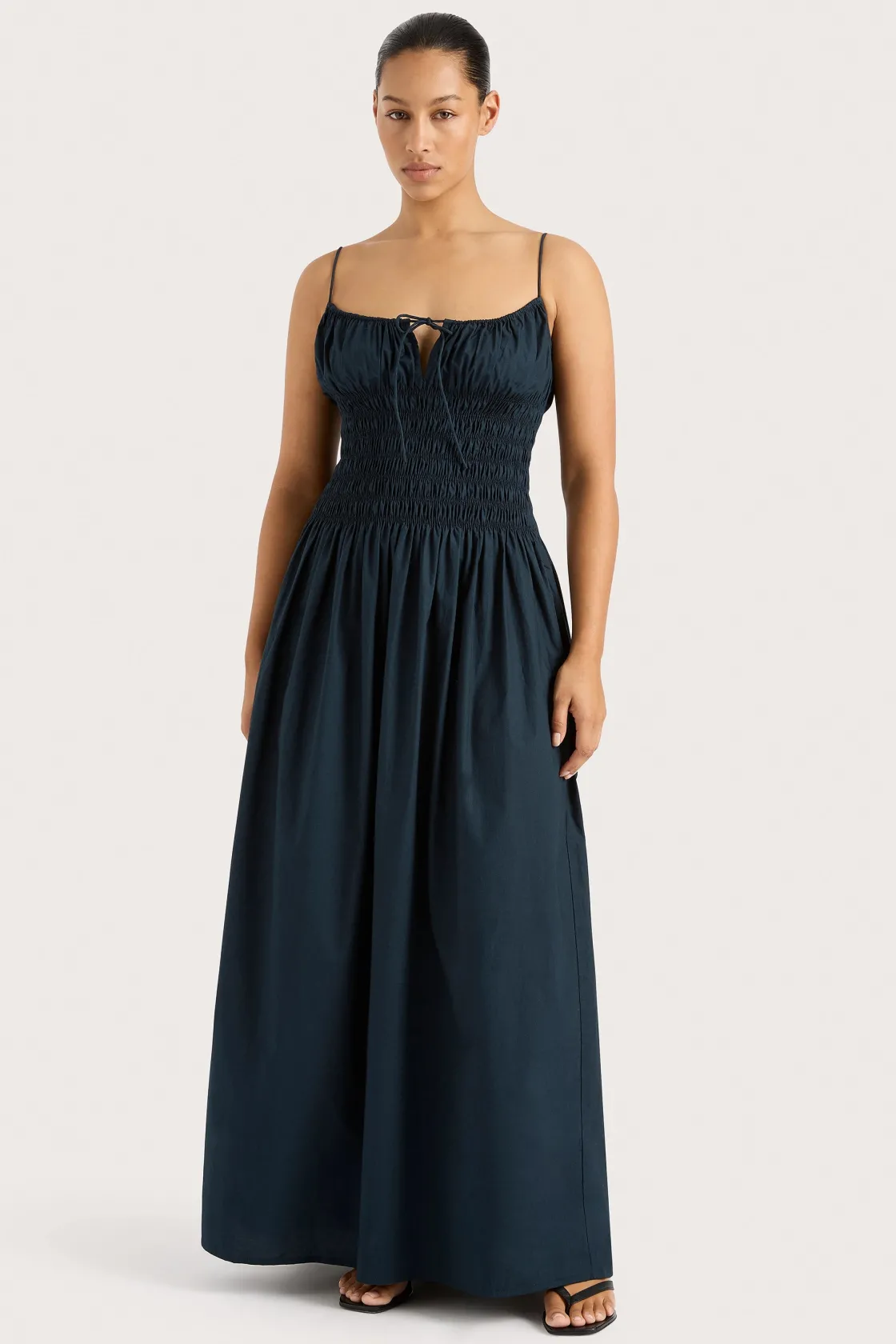 Dresses^Faithfull The Brand Claude Maxi Dress Navy