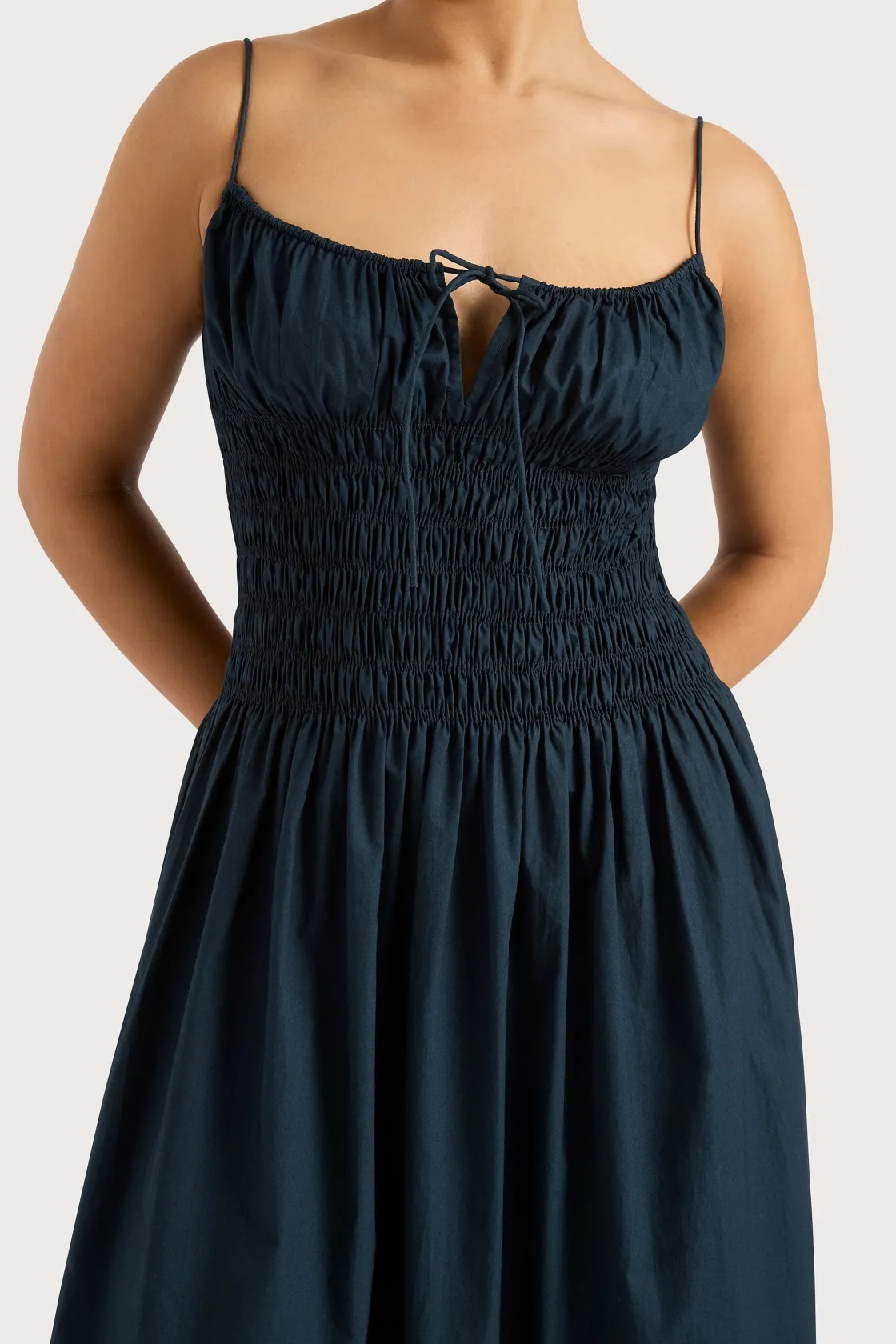 Dresses^Faithfull The Brand Claude Maxi Dress Navy