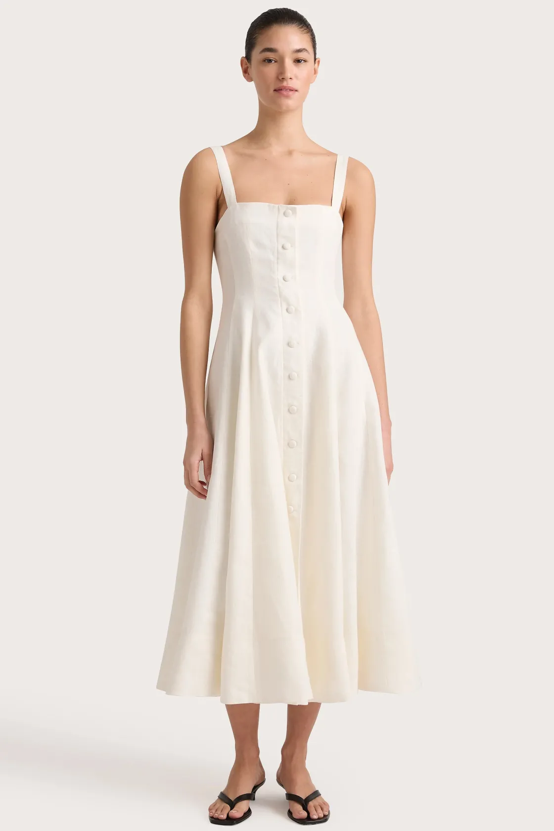 Dresses^Faithfull The Brand Corbiere Dress White