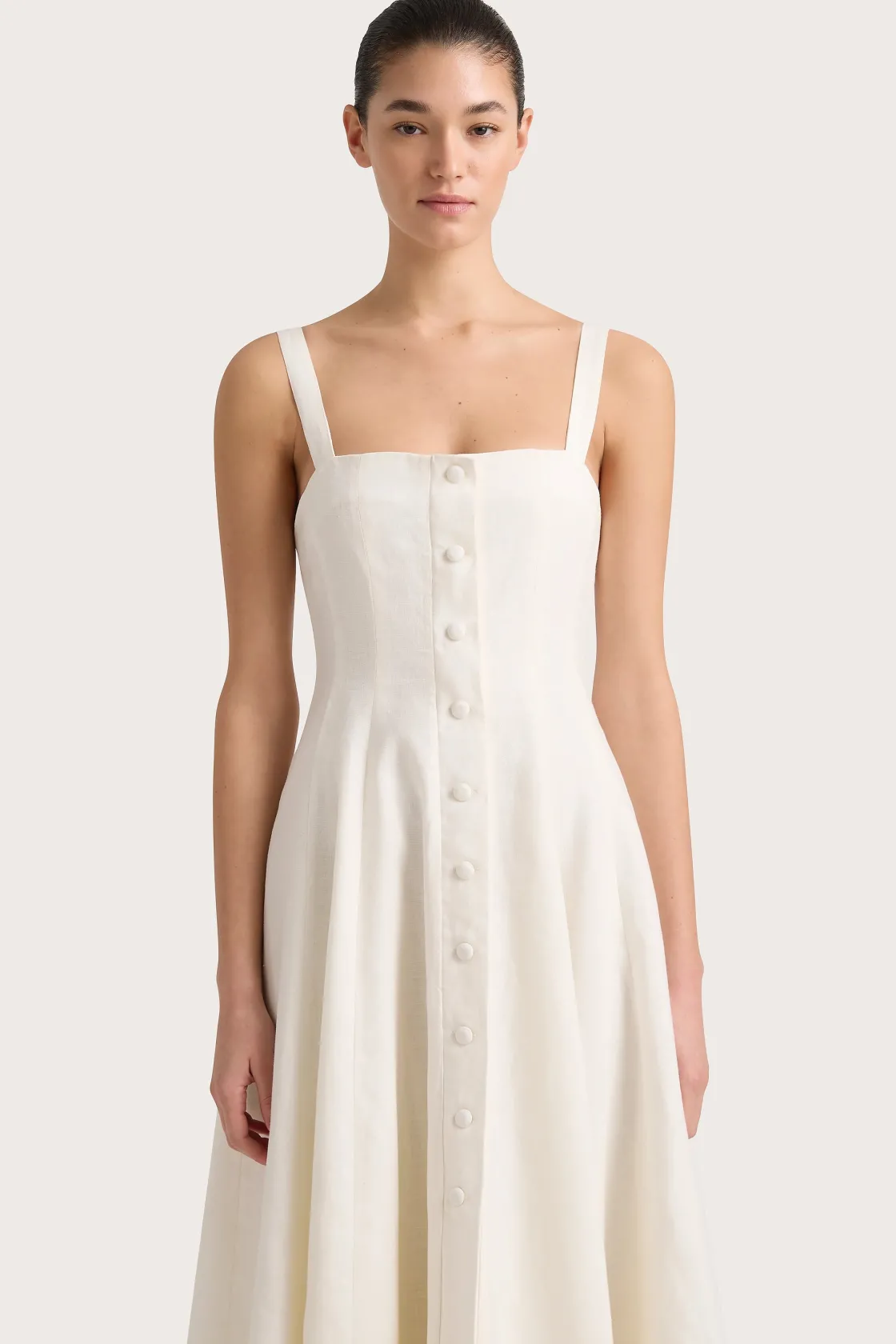 Dresses^Faithfull The Brand Corbiere Dress White