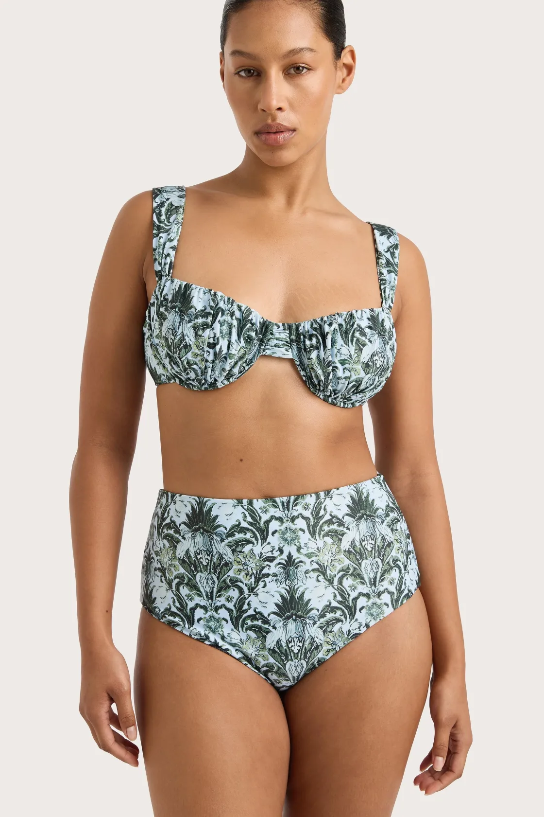 Matching Sets | Swim^Faithfull The Brand Emily Bikini Top Aurora