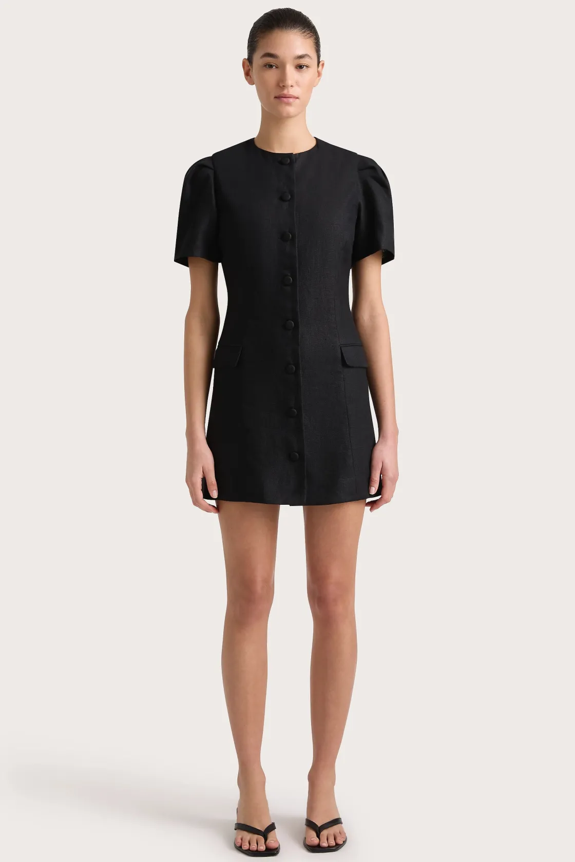 Dresses^Faithfull The Brand Emma Mini Dress Black