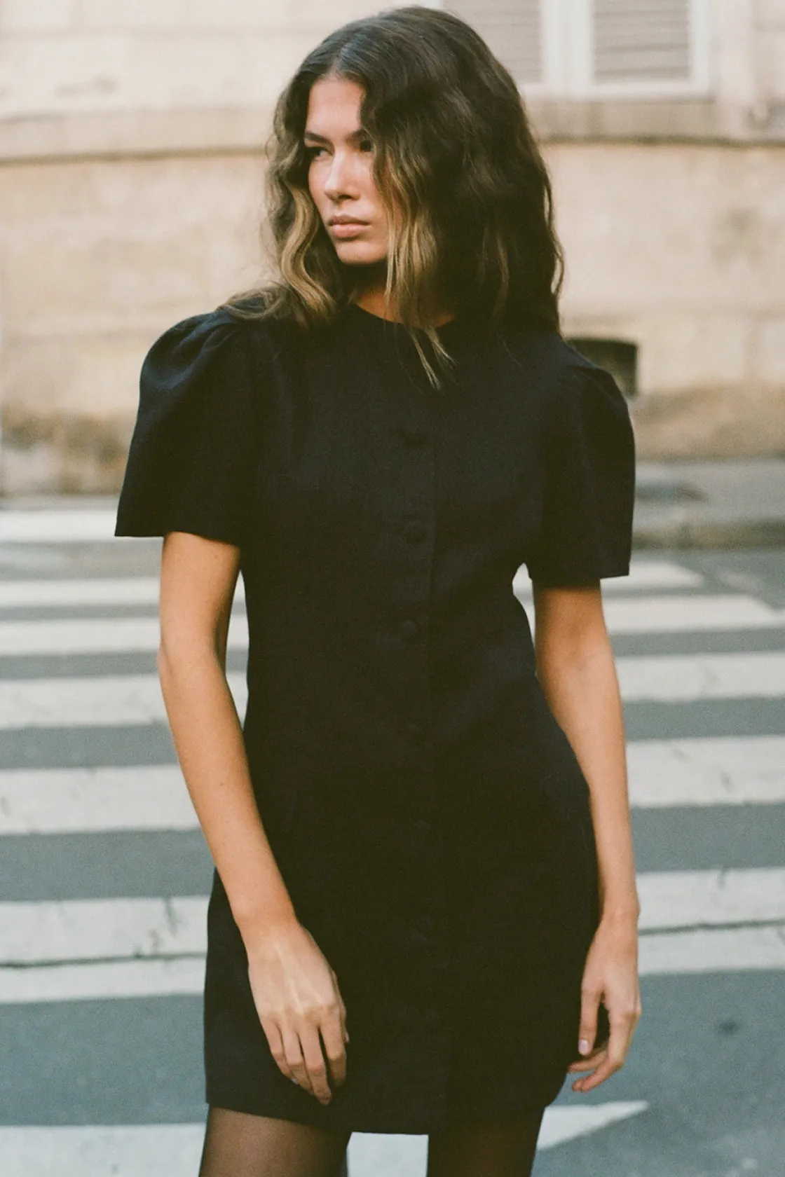 Dresses^Faithfull The Brand Emma Mini Dress Black