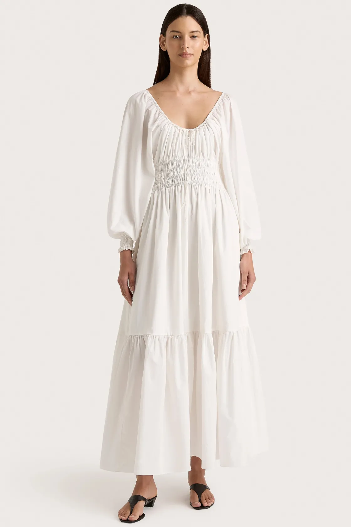 Dresses^Faithfull The Brand Fleur Maxi Dress White