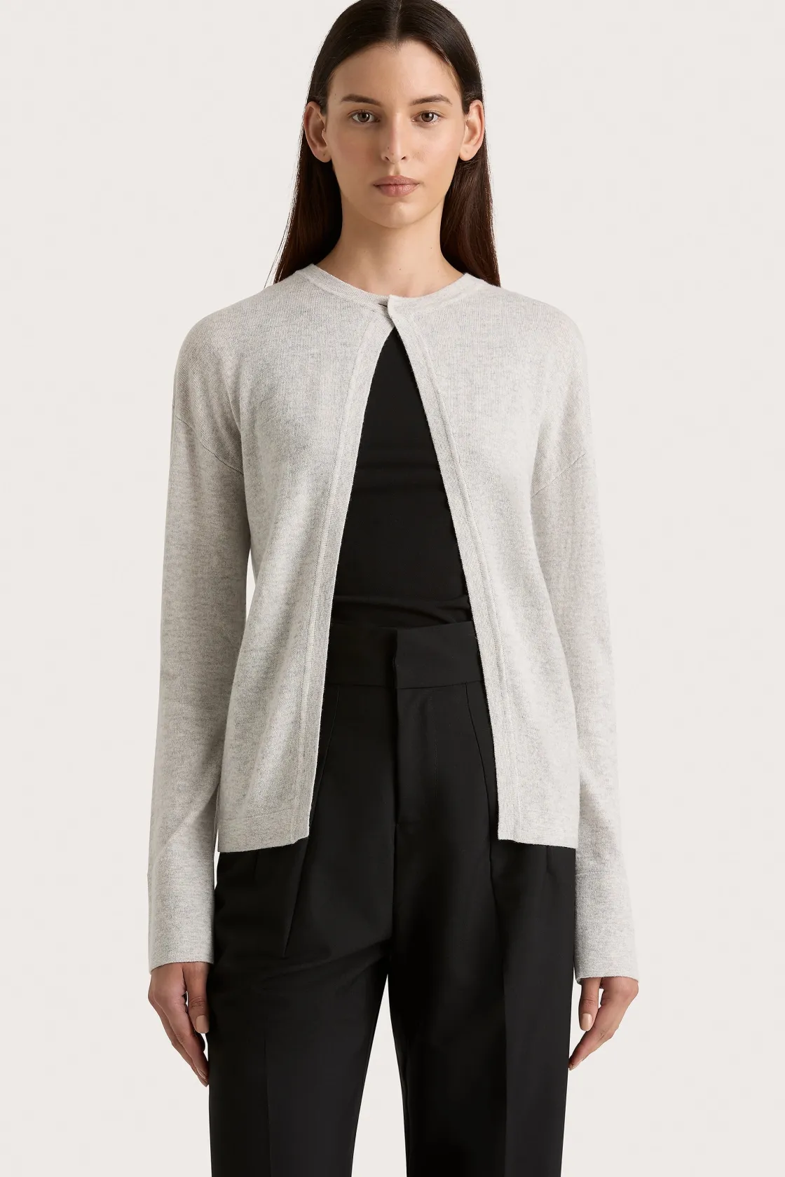 Tops | Knitwear^Faithfull The Brand Frederikke Cashmere Cardigan Grey Marle Greymarle