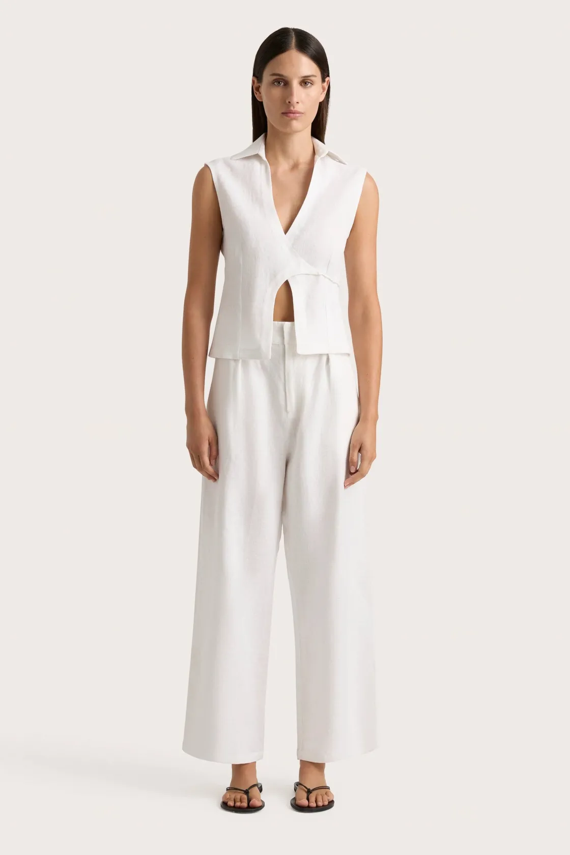 Matching Sets^Faithfull The Brand Ida Pant White