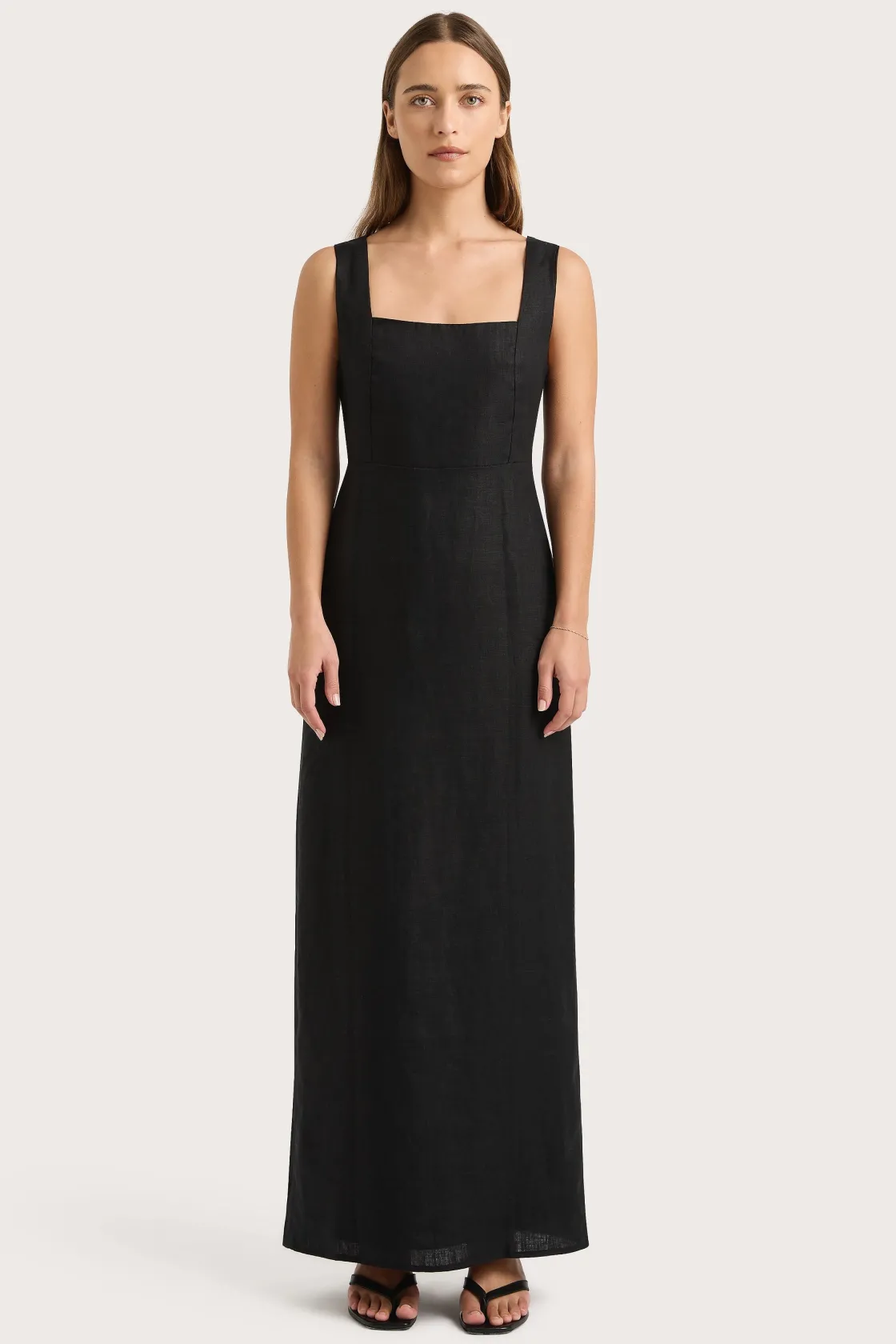 Dresses^Faithfull The Brand Lais Midi Dress Black