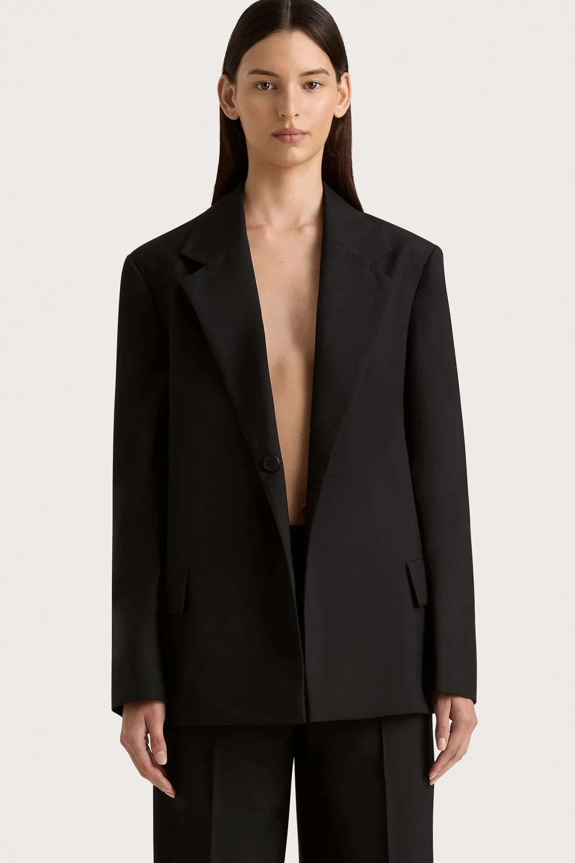 Matching Sets | Outerwear^Faithfull The Brand Lena Blazer Black