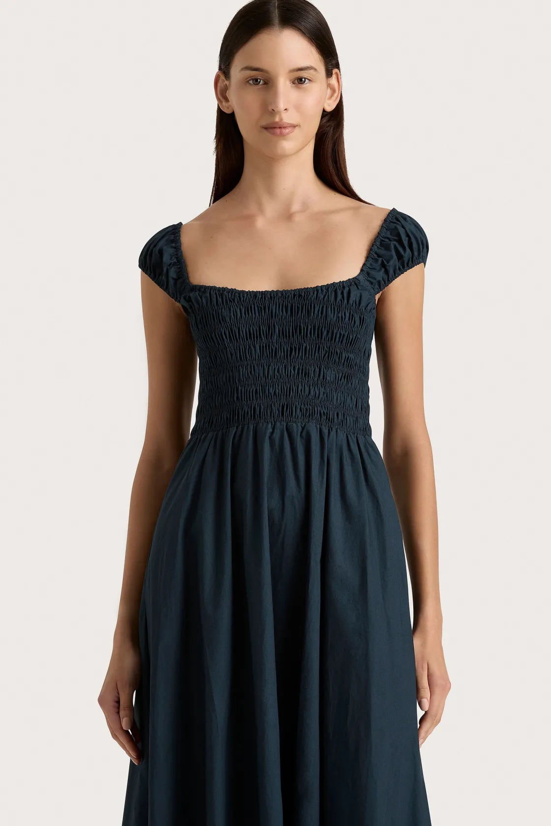 Dresses^Faithfull The Brand Lene Midi Dress Navy