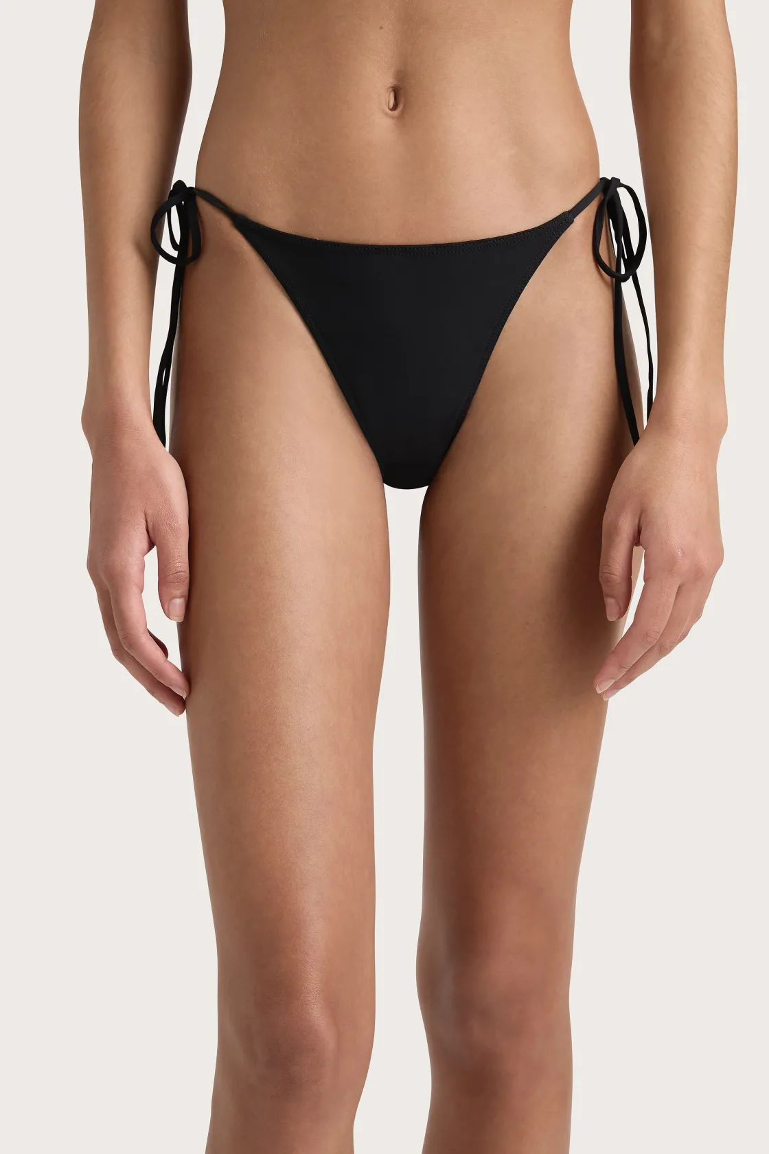 Matching Sets | Swim^Faithfull The Brand Leo Bikini Bottom Black