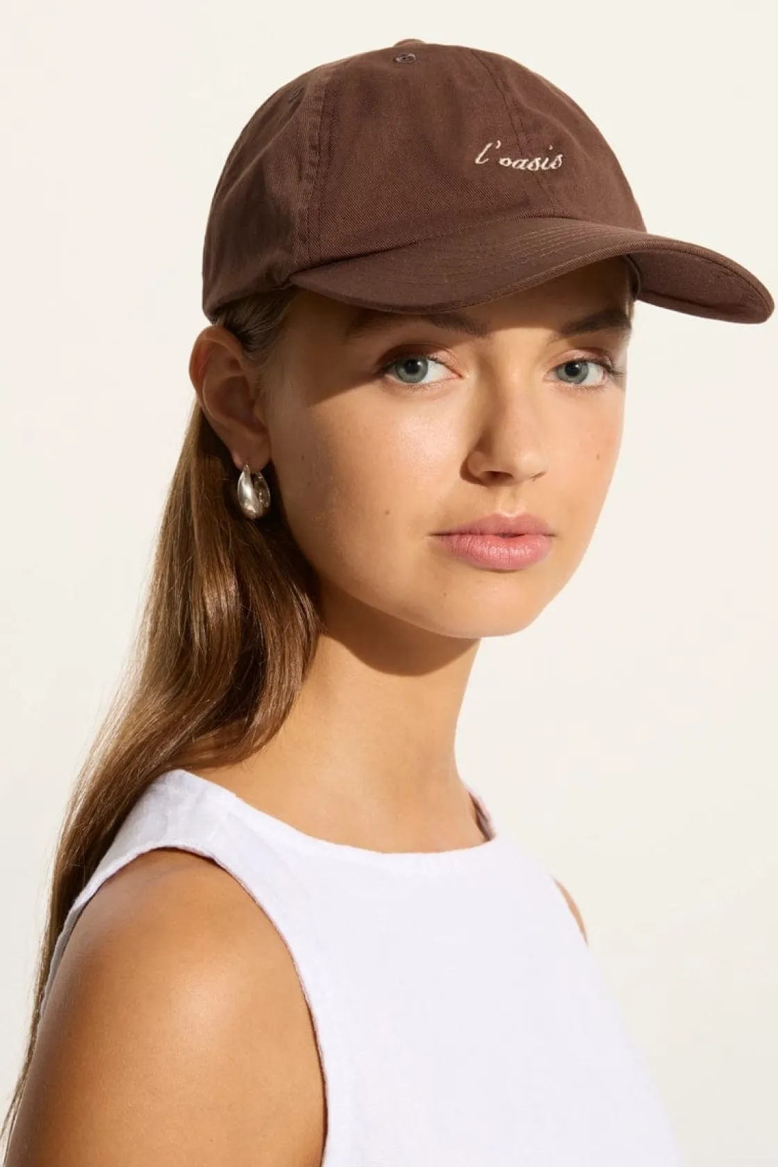 Accessories^Faithfull The Brand L'Oasis Souvenir Cap (Exclusive) - Final Sale Cocoa