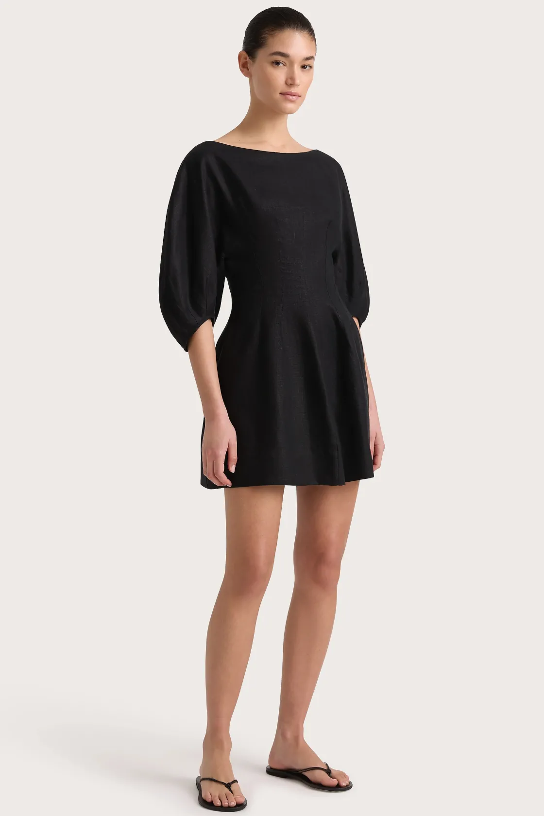 Dresses^Faithfull The Brand Lowen Mini Dress Black