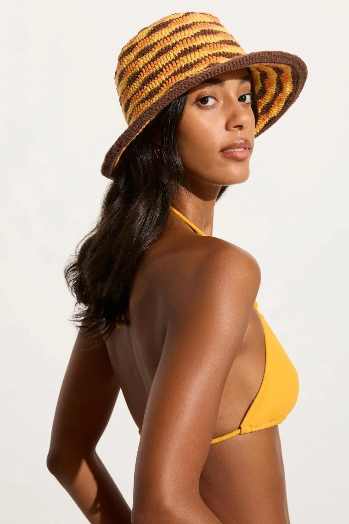 Accessories^Faithfull The Brand Maddalena Crochet Hat (Exclusive) - Final Sale Orange