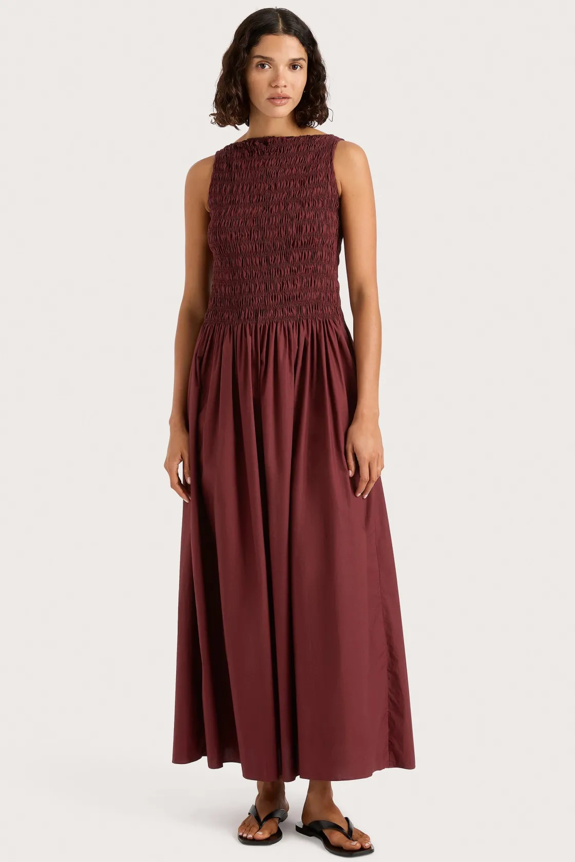 Dresses^Faithfull The Brand Margot Maxi Dress Bordeaux