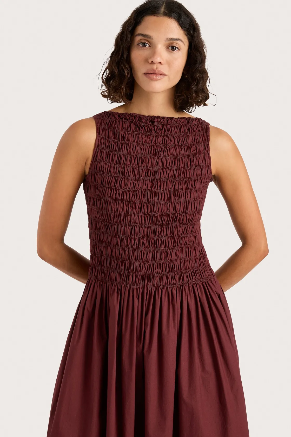 Dresses^Faithfull The Brand Margot Maxi Dress Bordeaux