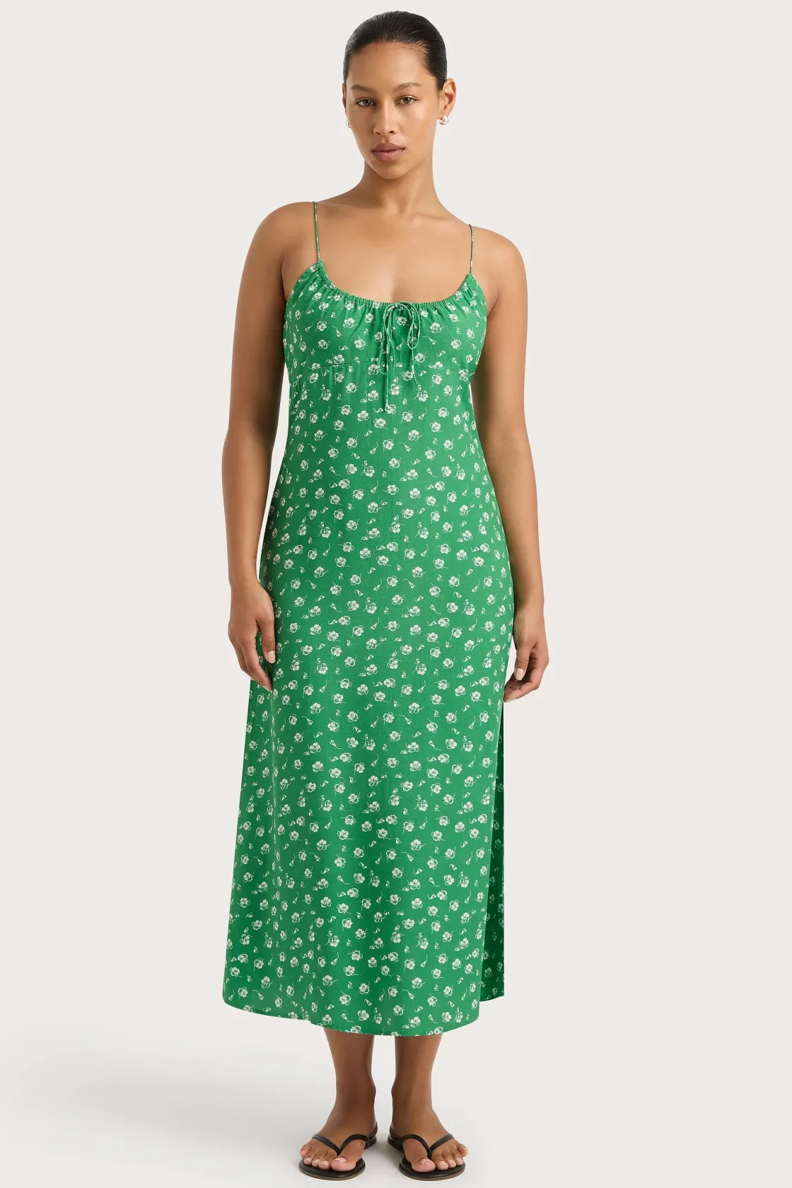 Dresses^Faithfull The Brand Pau Midi Dress Green