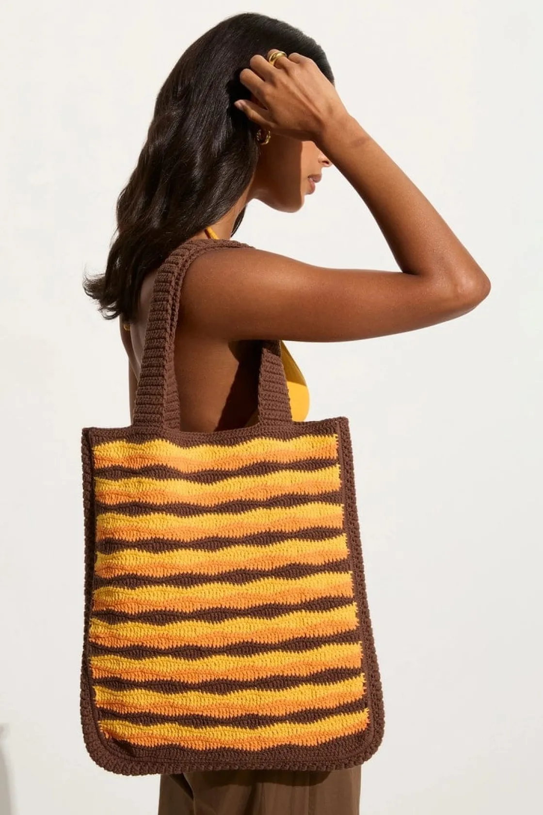 Accessories^Faithfull The Brand Pula Crochet Tote Bag (Exclusive) - Final Sale Orange