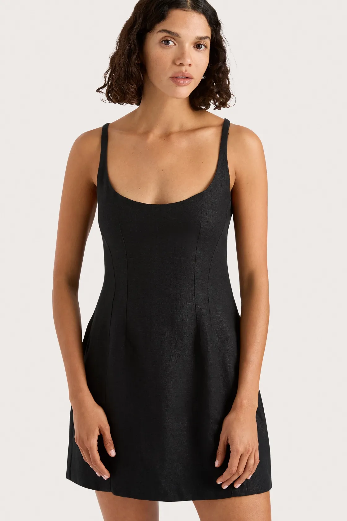 Dresses^Faithfull The Brand Sanne Mini Dress Black