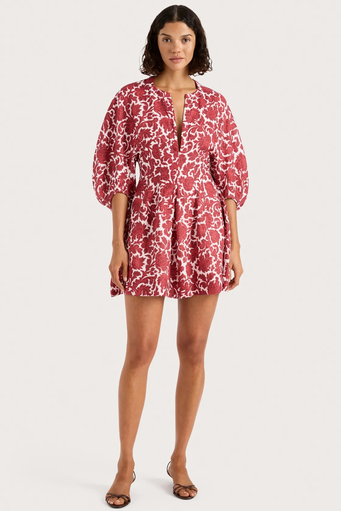 Dresses^Faithfull The Brand Soleil Mini Dress Heuchera Print Heucheraprint