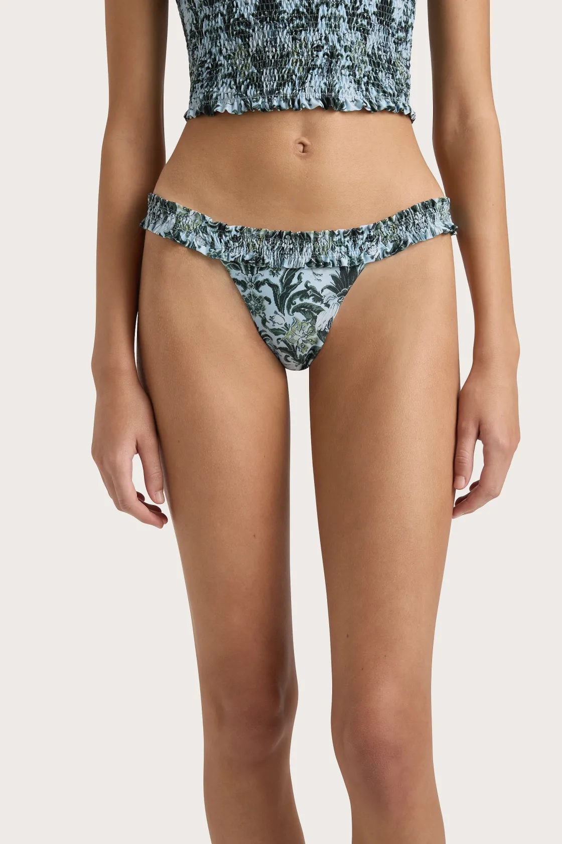 Matching Sets | Swim^Faithfull The Brand Tavira Bikini Bottom Aurora